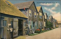 Bearskin Neck, Rockport, Mass. Massachusetts Postcard Postcard Postcard