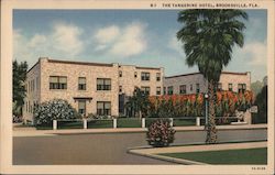 The Tangerine Hotel, Brooksville, Fla. Postcard