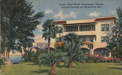 Sunset Point Hotel Clearwater, FL Postcard Postcard Postcard