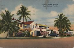 Chinese Village Coral Gables, Florida Postcard Postcard Postcard