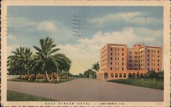 Gulf Stream Hotel. Lake Worth, Fla. Postcard