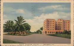 Gulf Stream Hotel. Lake Worth, Fla. Florida Postcard Postcard Postcard