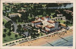 Hotel Pancoast. Miami Beach, Florida Postcard
