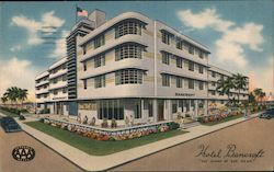 Hotel Bancroft. "The Ocean at our door" Miami Beach, FL Postcard Postcard Postcard
