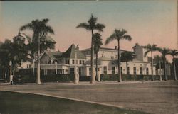Beach Club, Bradley's Palm Beach, Florida Postcard