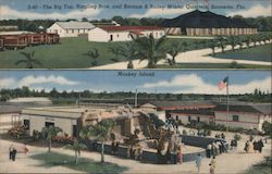 The Big Top, Ringling Bros. and Barnum & Bailey Winter Quarters, Sarasota, Fla. Monkey Island Postcard