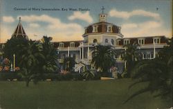 Convent of Mary Immaculate Key West, FL Postcard Postcard Postcard