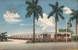 Everglades Motel Postcard