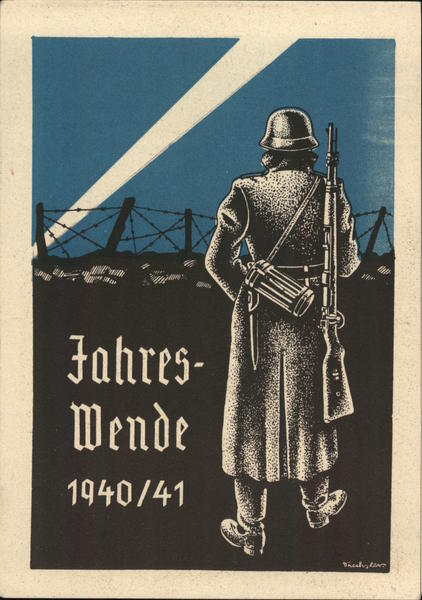 Jahres-Wende 1940/41 Nazi Germany