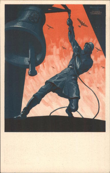 Hungarian air defense propaganda Endre Hollós World War II