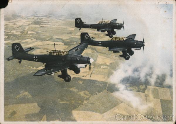 Ju 87 auf Feindflug Nazi Germany