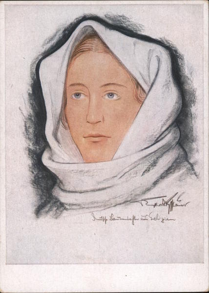 German Nazi Era Race Propaganda,  Farmer's Daughter from Galicia, Poland