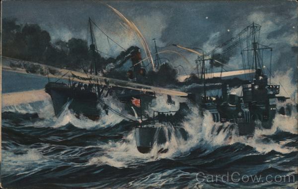 WWII Japanese Navy battle