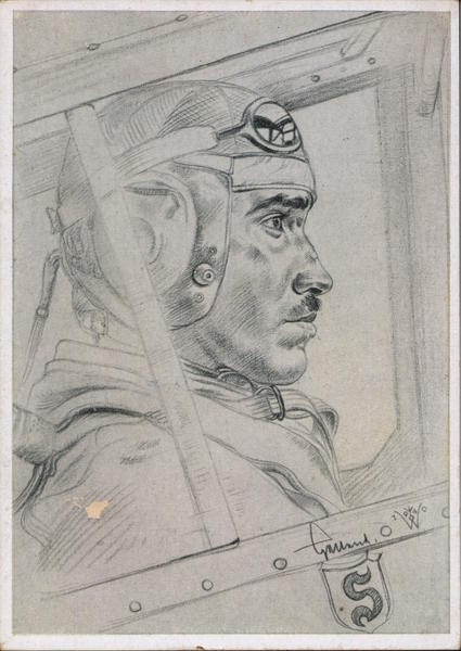 Germany WWII, Luftwaffe., Air Force Lieutenant Colonel Balland