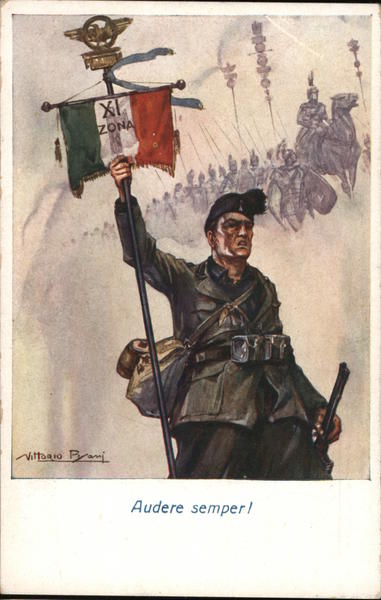 Italian Propaganda 11th Volunteer Militia, Always Be (Roman)