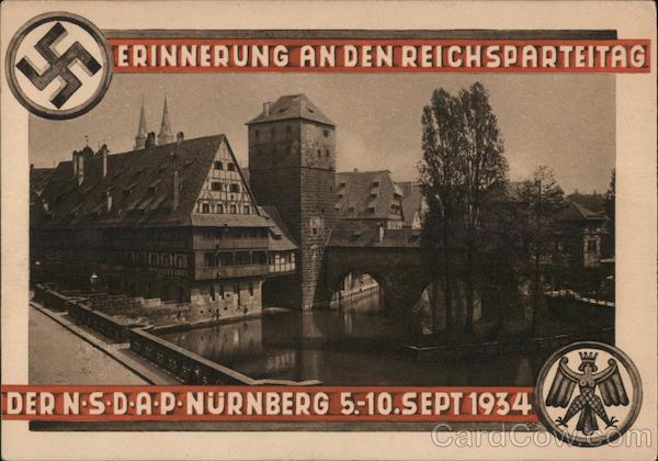 Germany, National  Nazi Party Meeting Souvenir, Nurnberg 1934