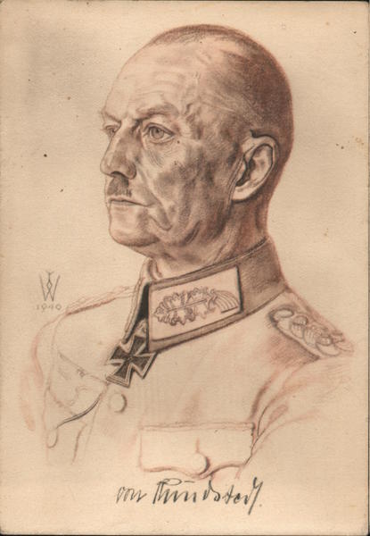 Germany WWII, Men of the Western Front, General Field Marshall von Rundstedt