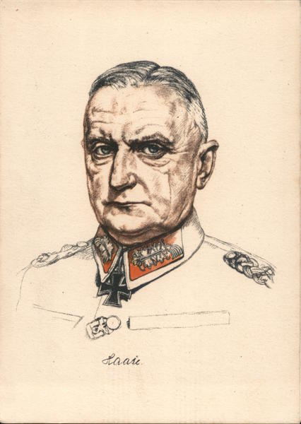 Wehrmacht W. Willrich: Generaloberst Kurt Haase Nazi Germany