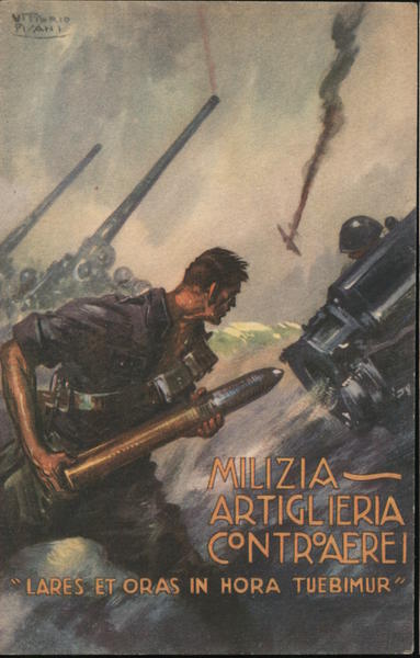 Anti-Aircraft Artillery Militia (Blackshirts) Italy