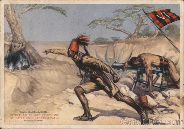 6th Arab-Somali Battalion Italy World War II