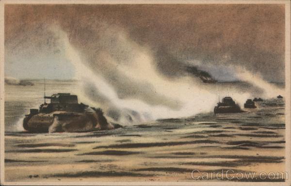 Panzer, Battle Between British and German Tanks Nazi Germany