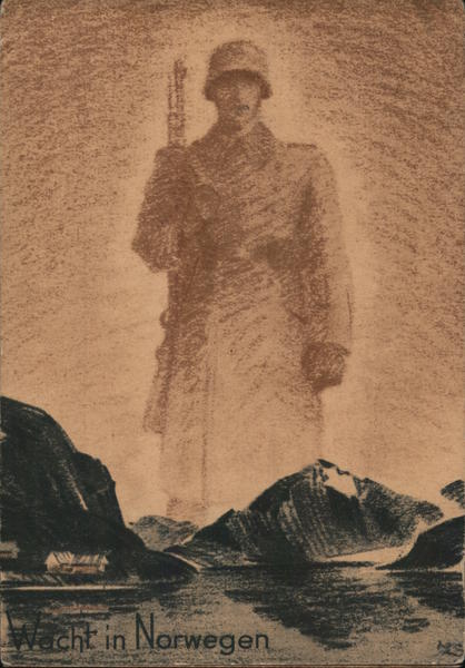 The Watch in Norway, Soldier over Fjord Nazi Germany