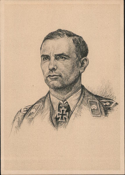 Officer in Uniform, Warded the Iron Cross, Knight's Cross