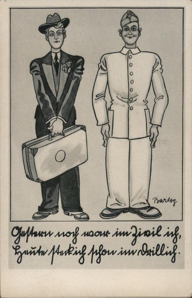 Propaganda, Civilian Transformed to Soldier Nazi Germany