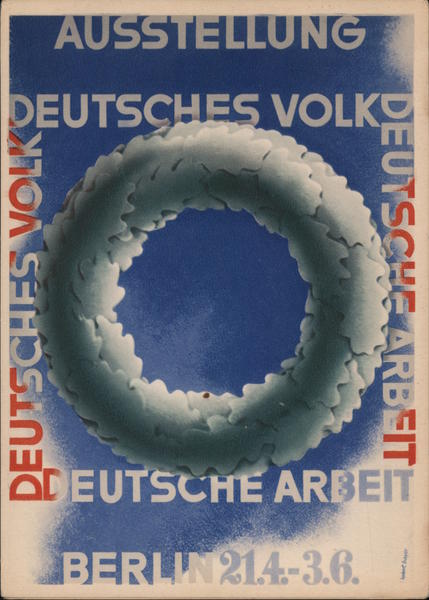 Third Reich, Exhibit in Berlin, The German People, German Art