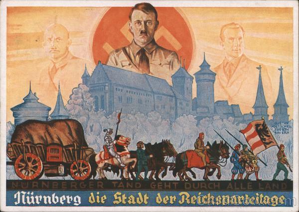 Third Reich, Nurnberg, City of the Nazi Party Convention, 1934, Hitler