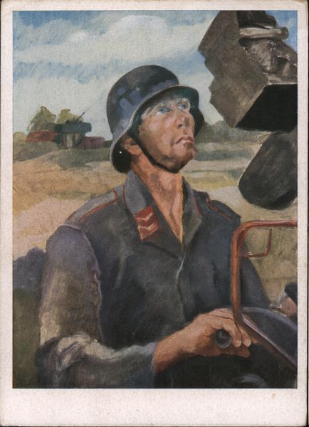 The Image of War, Luftwaffe Anti-Aircraft Gun and Soldier