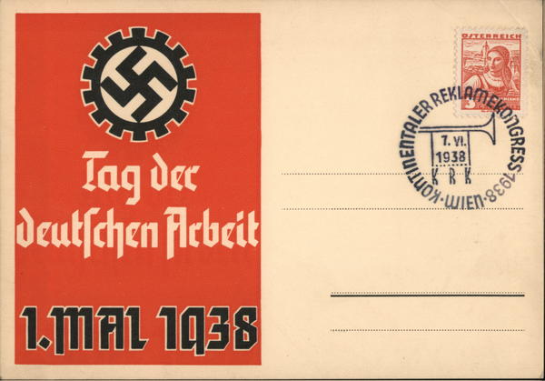 May Day, 1938, The Day of German Labor Nazi Germany