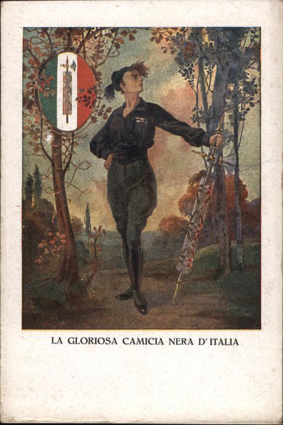 The glorious black shirt from Italy