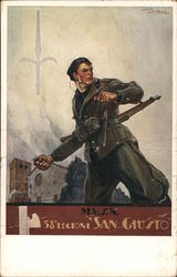 58° Legione "San Giusto" Postcard