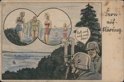 "Fernaufklärung" Postcard