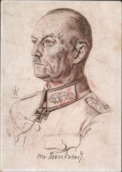 Germany WWII, Men of the Western Front, General von Rundstedt Postcard