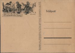 Germany WWII Humor, "Special Allocation", Soldiers on Laundry Detail Postcard