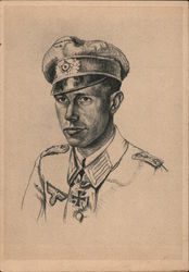 Ritterkreuzträger - Oberleutnant Helmut Beck-Broichsitter Postcard