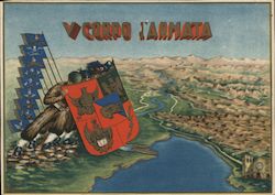 5th Army Corps Postcard