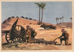 2nd Colonial Artillery Regiment Postcard