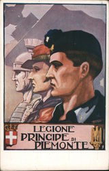 245th Legion Militia Vanguard "Prince of Piemonte" Postcard