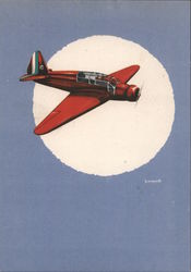 Caproni P.S. 1 "Turismo - S.A. Aeroplani Caproni Milano Postcard