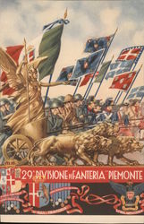 29th Infantry Division "Piemonte" Postcard