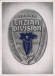 Medal of Battles of the Enzian Divison, Alpine Troops Postcard