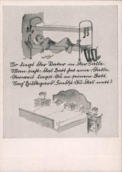 Art Exhibit, Luftwaffe, Art of the Front" Postcard