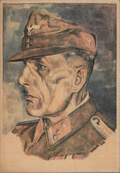 Racial Purity Propaganda, S.A. Leader, "Heads of Carinthia"  Austria Postcard