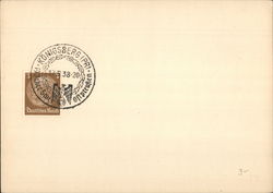 commemorative cancel "10 Jahre Gau Ostpreußen" Postcard