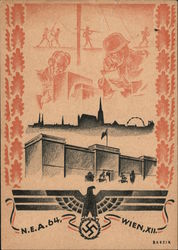 Propaganda, Vienna City Silhouette, National Electrics Club, Radio Postcard