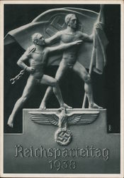 National Nazi Party Convention, 1938, Nuremberg, Nurnberg Postcard