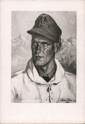 Alpine Troops Sodlier Portrait, Winter Uniform Postcard